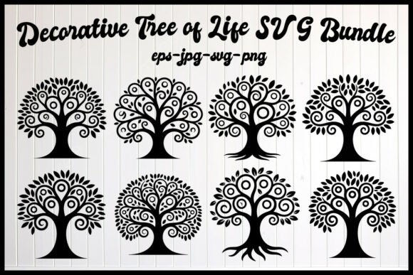 Bring Nature Home with a Premium Decorative Tree of Life SVG Bundle