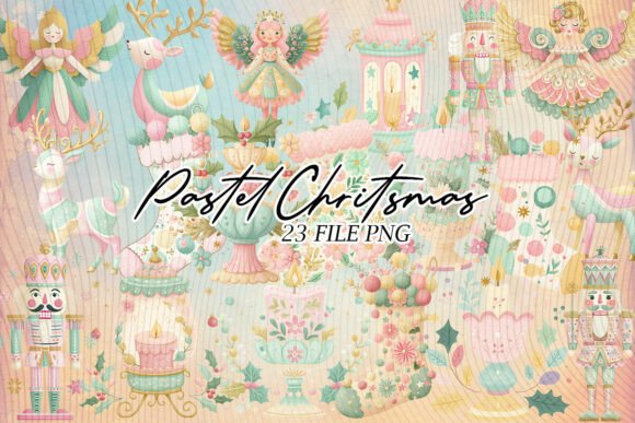 Christmas Cute Decorative Pastel Clipart Guide