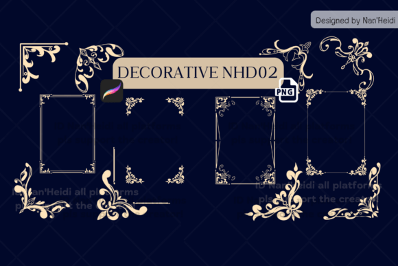 Decorative NHD02: Elevate Your Visual Design