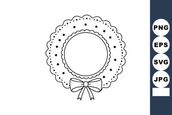 Elevating Design Projects with a Decorative Round Lace Doily with Bow Rib