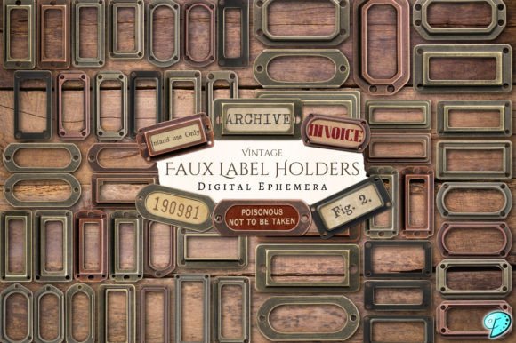 Elevating Tactile Storytelling: The Strategic Role of Faux Label Holders Digital Ephemera