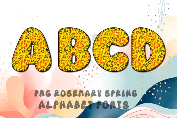 Evaluating the Design Utility of Rosemary Spring Alphabet Fonts
