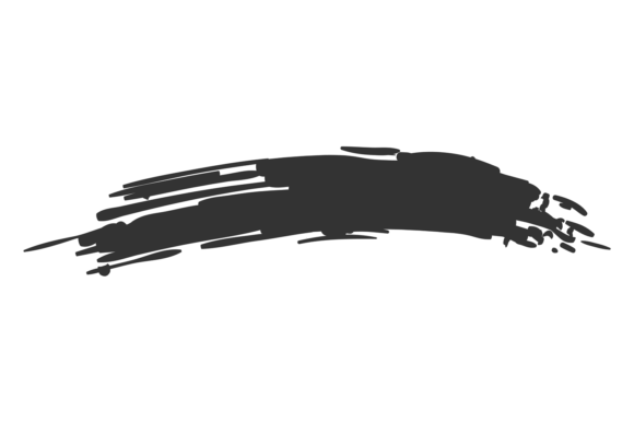 Grunge Brush Stroke: Black Ink Stain Texture Guide