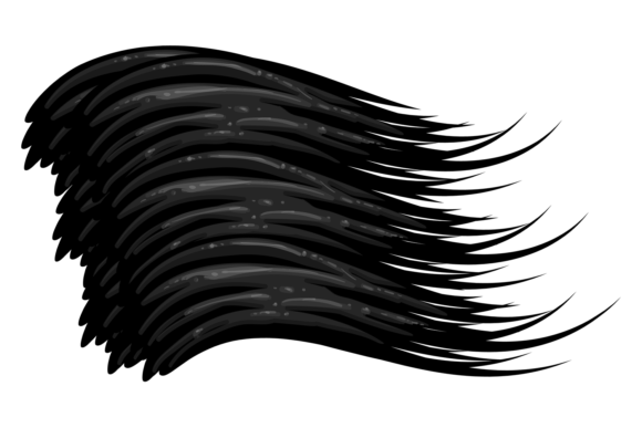 Mastering Visual Impact with Black Paint Textured Brush Stroke Grunge