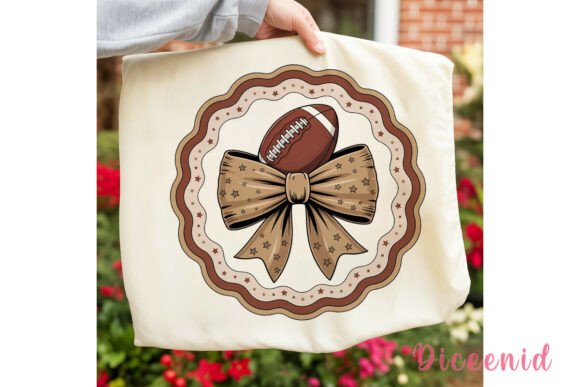 Maximizing Your Projects with Football Bow Star Decorative PNG Clipart