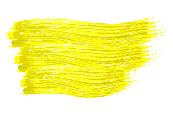 Realistic Paint Stroke Elements for Bold Design