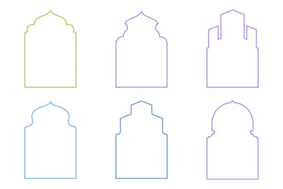 Unlocking the Beauty of Islamic Arch Design: A Guide to Thin Line Sets and Vector Artistry