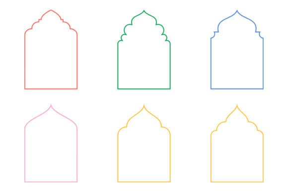 Unlocking the Elegance of Islamic Arch Design: A Guide to Thin Line Sets and Vector Artistry